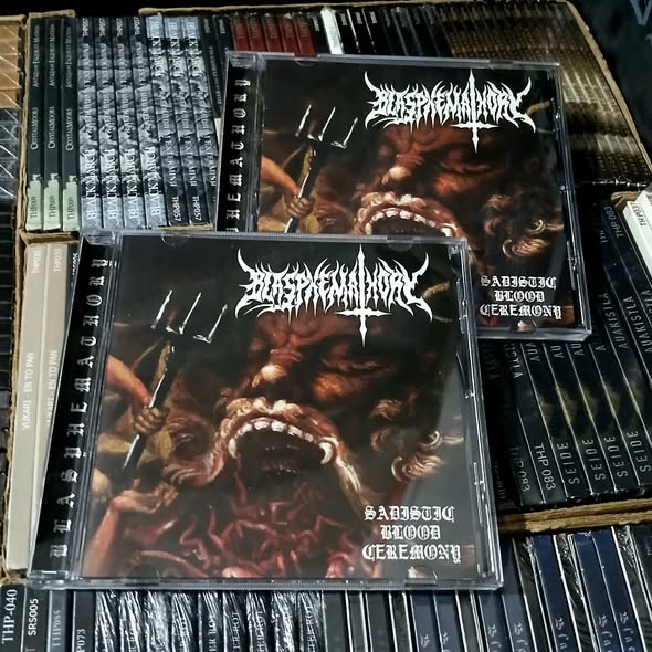 BLASPHEMATHORY - Sadistic Blood Ceremony [CD]