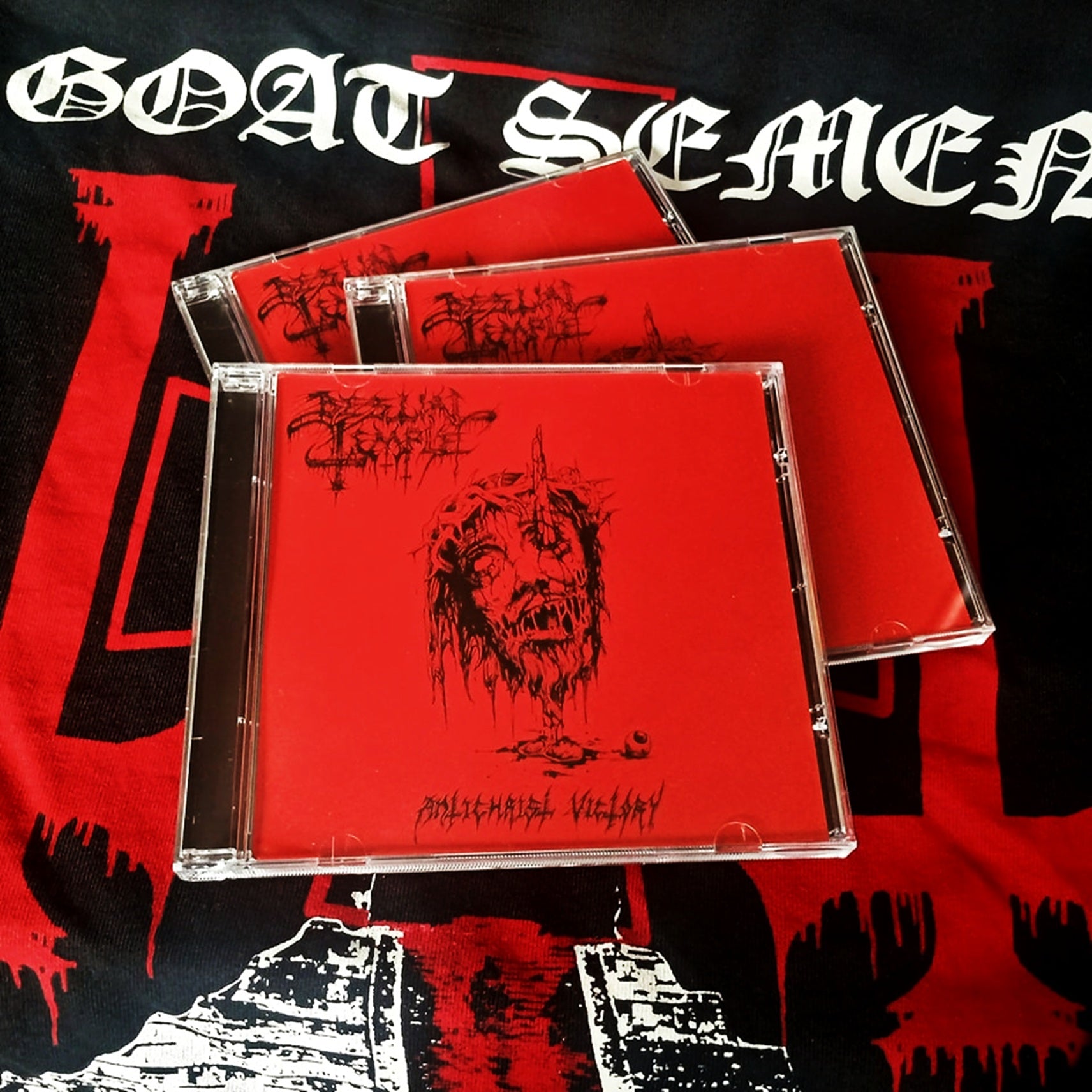 BESTIAL TEMPLE - Antichrist Victory [CD]