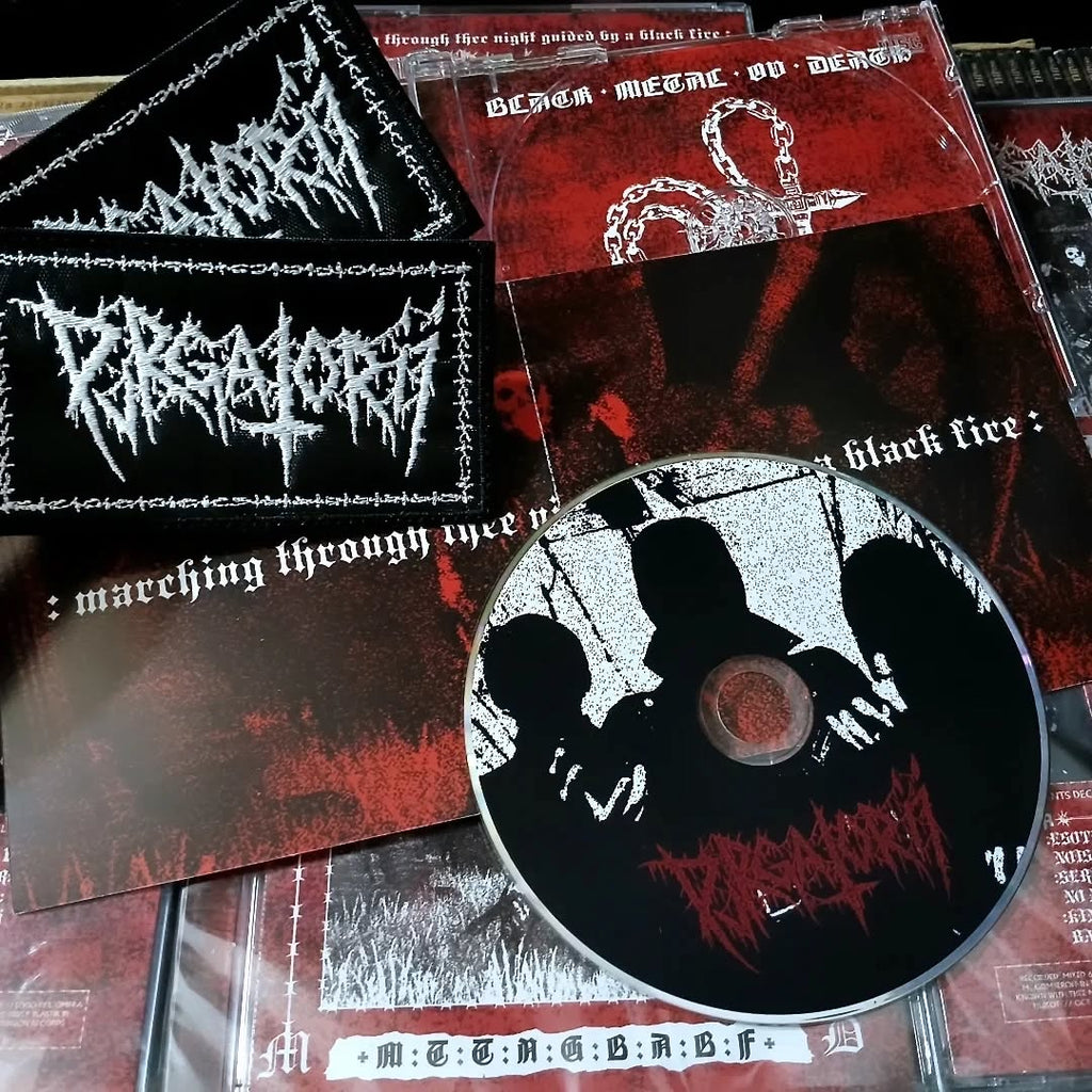 PVRGATORII - Marching Through Thee Night Guided by a Black Fire [CD]