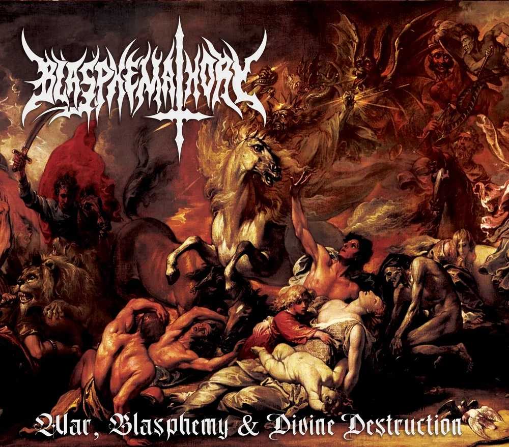BLASPHEMATHORY - War, Blasphemy & Divine Destruction [CD]