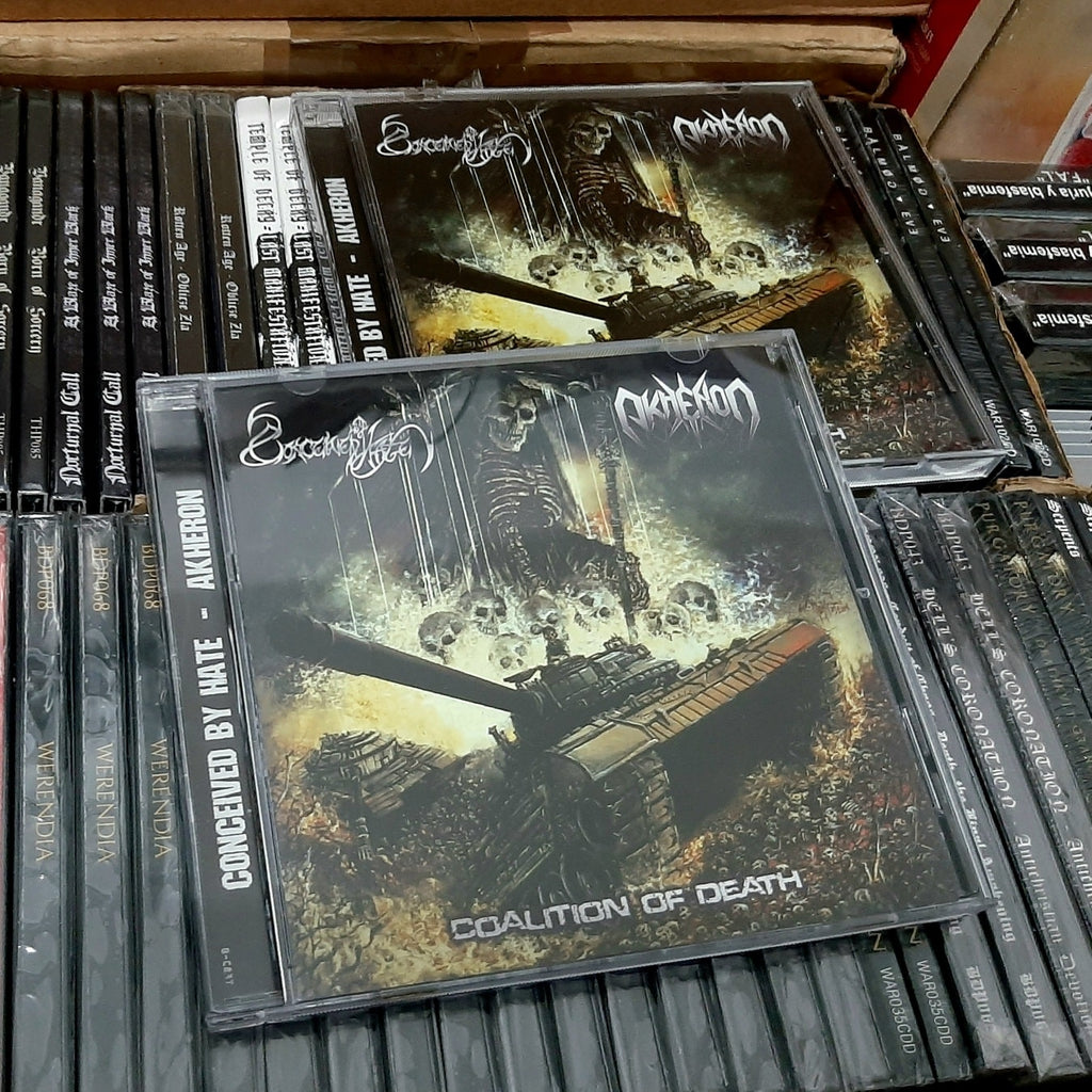 CONCEIVED BY HATE / AKHERON - Coalition Of Death [CD]