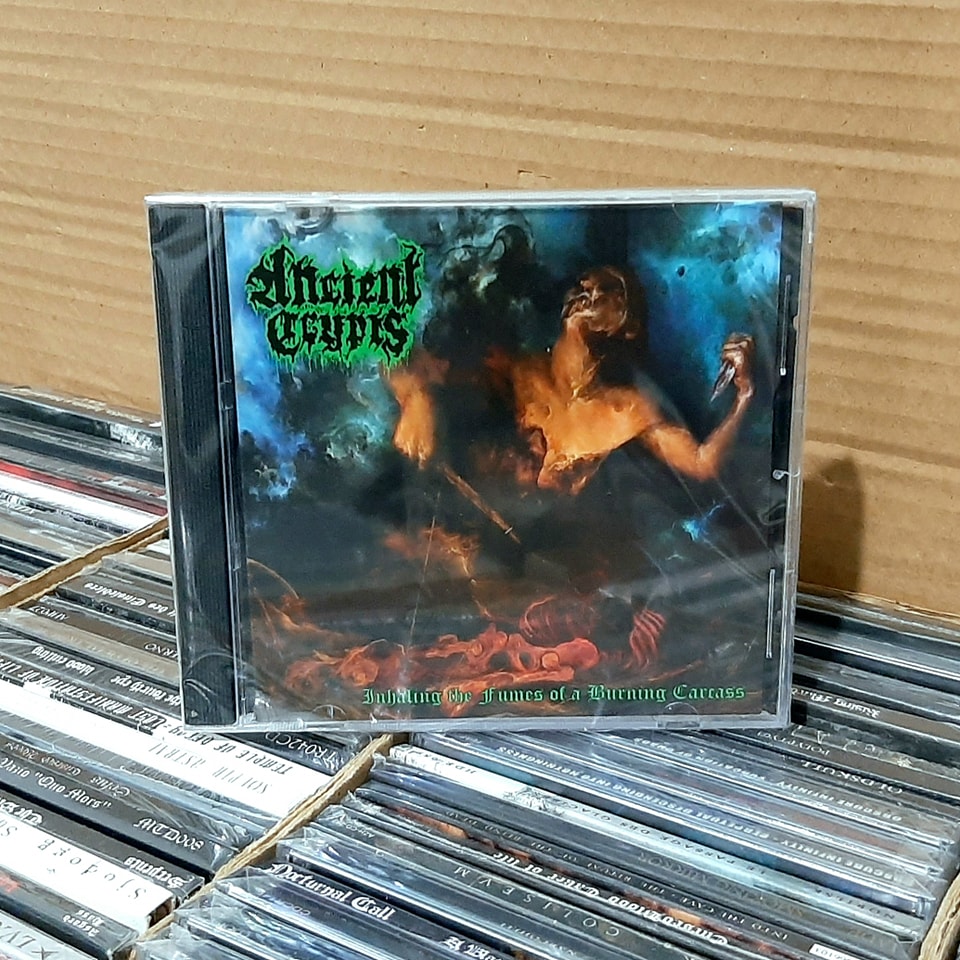 ANCIENT CRYPTS - Inhaling the Fumes of a Burning Carcass [CD]