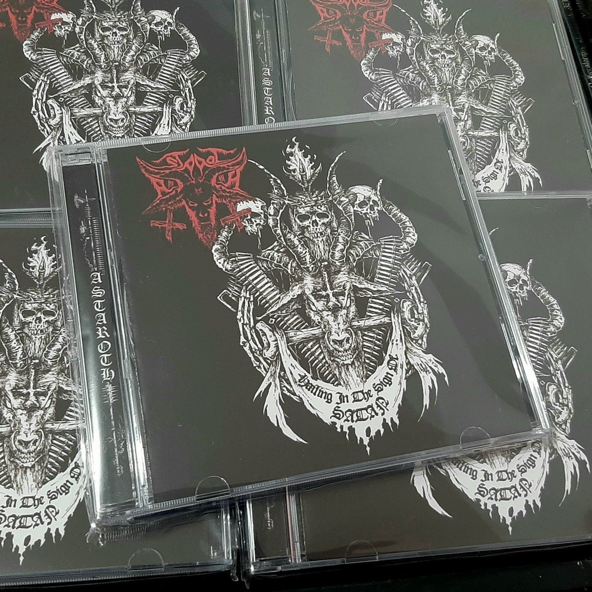 ASTAROTH - Hailing in the Sign of Satan [CD]