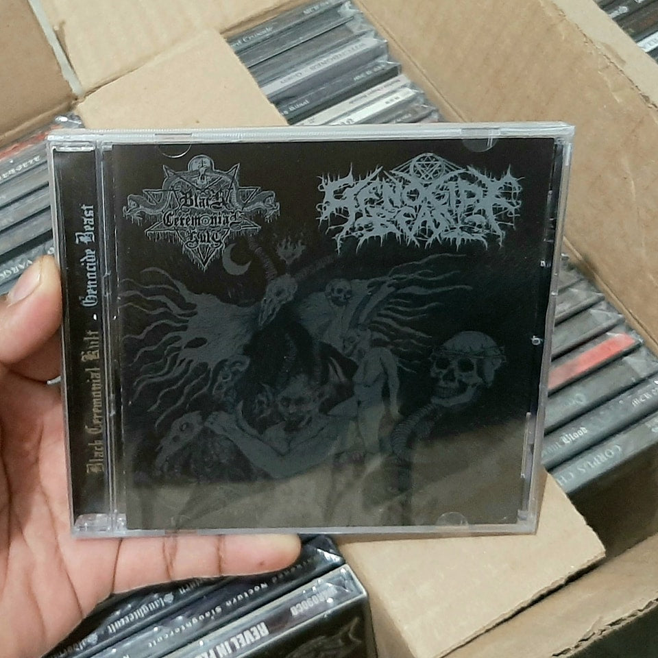 BLACK CEREMONIAL KULT / GENOCIDE BEAST - Demo XXIV / Demo XXV [CD]
