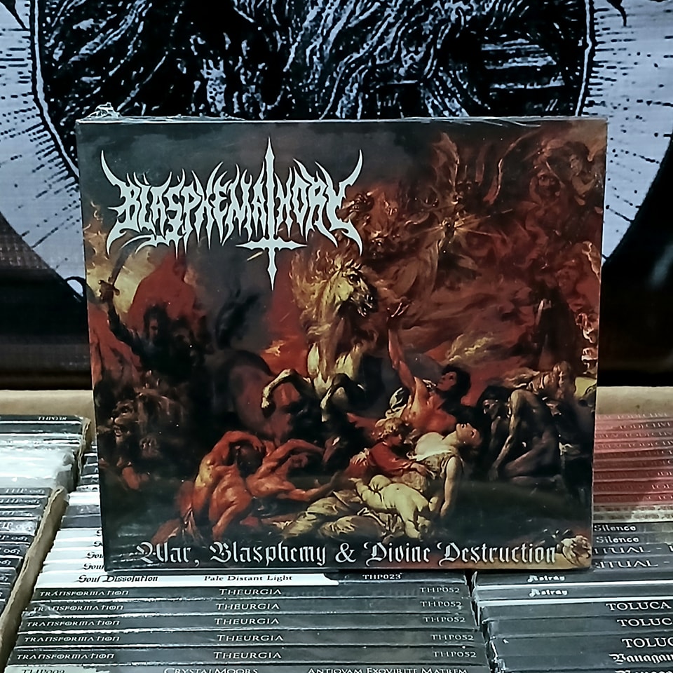 BLASPHEMATHORY - War, Blasphemy & Divine Destruction [CD]