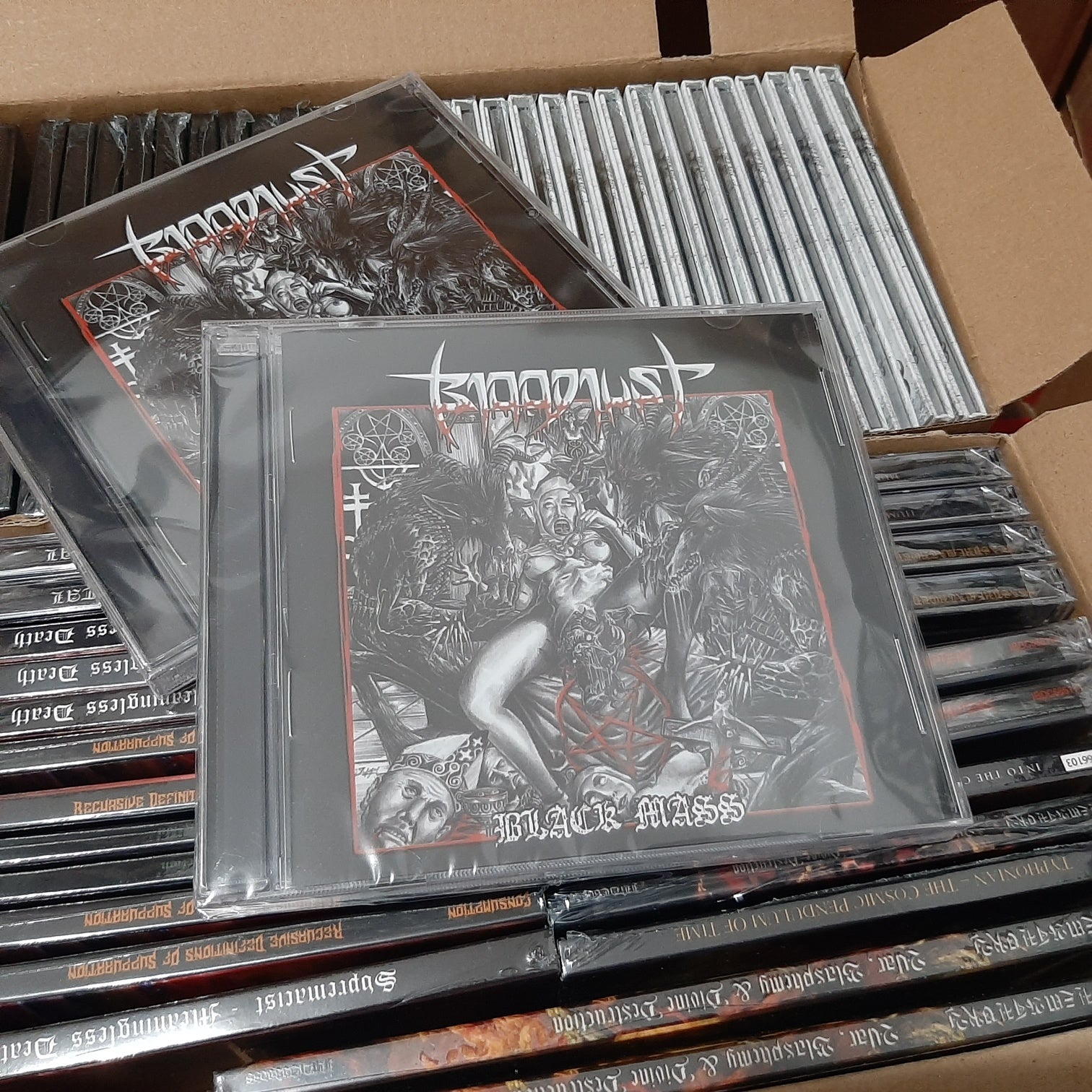 BLOODLUST - Black Mass [CD]