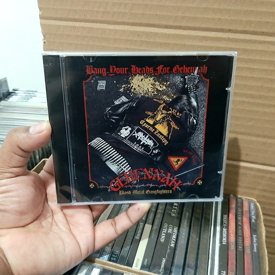 BANG YOUR HEADS FOR GEHENNAH – Blood Metal Gangfighters (Compilation Tribute To Gehennah) [CD]
