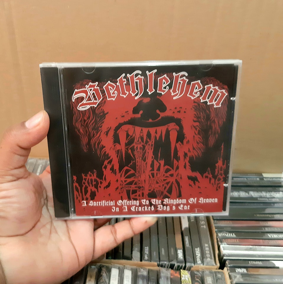 BETHLEHEM - A Sacrificial Offering to the Kingdom of Heaven in a Cracked Dog's Ear [CD]