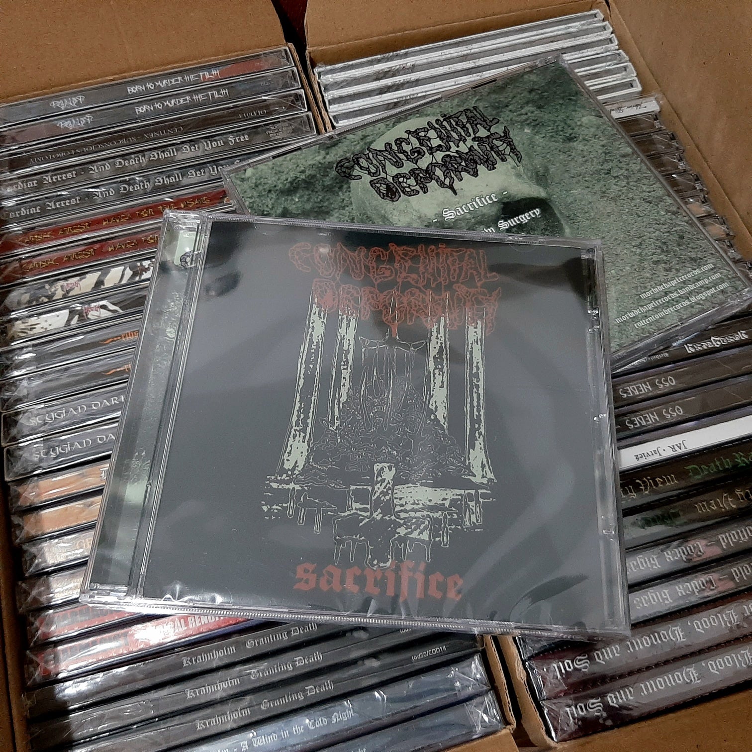 CONGENITAL DEFORMITY - Sacrifice [CD]