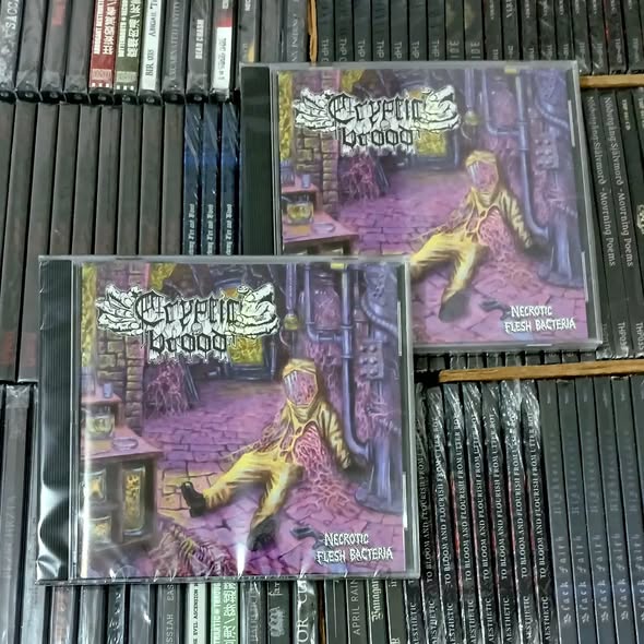 CRYPTIC BROOD - Necrotic Flesh Bacteria [CD]
