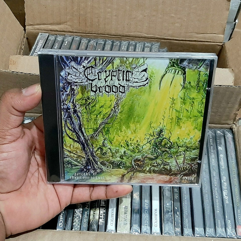 CRYPTIC BROOD - Outcome of Obnoxious Science [CD]