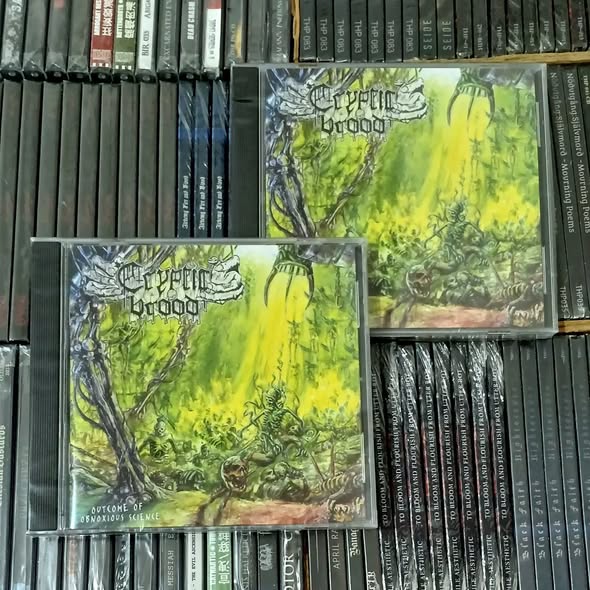 CRYPTIC BROOD - Outcome of Obnoxious Science [CD]