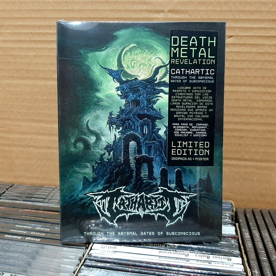 CATHARTIC – Through The Abysmal Gates Of Subconscious [A5 DIGI CD]