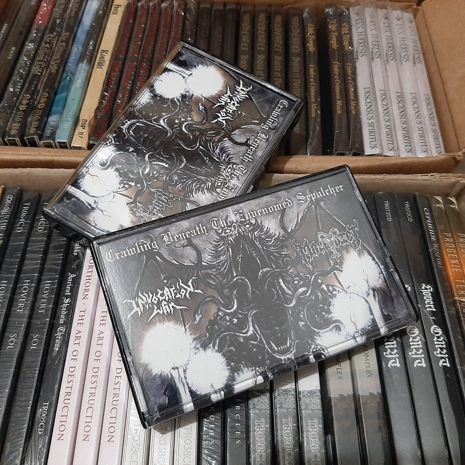 INVOCATION WAR / MALEDICT - Crawling Beneath the Envenomed Sepulcher [MC]