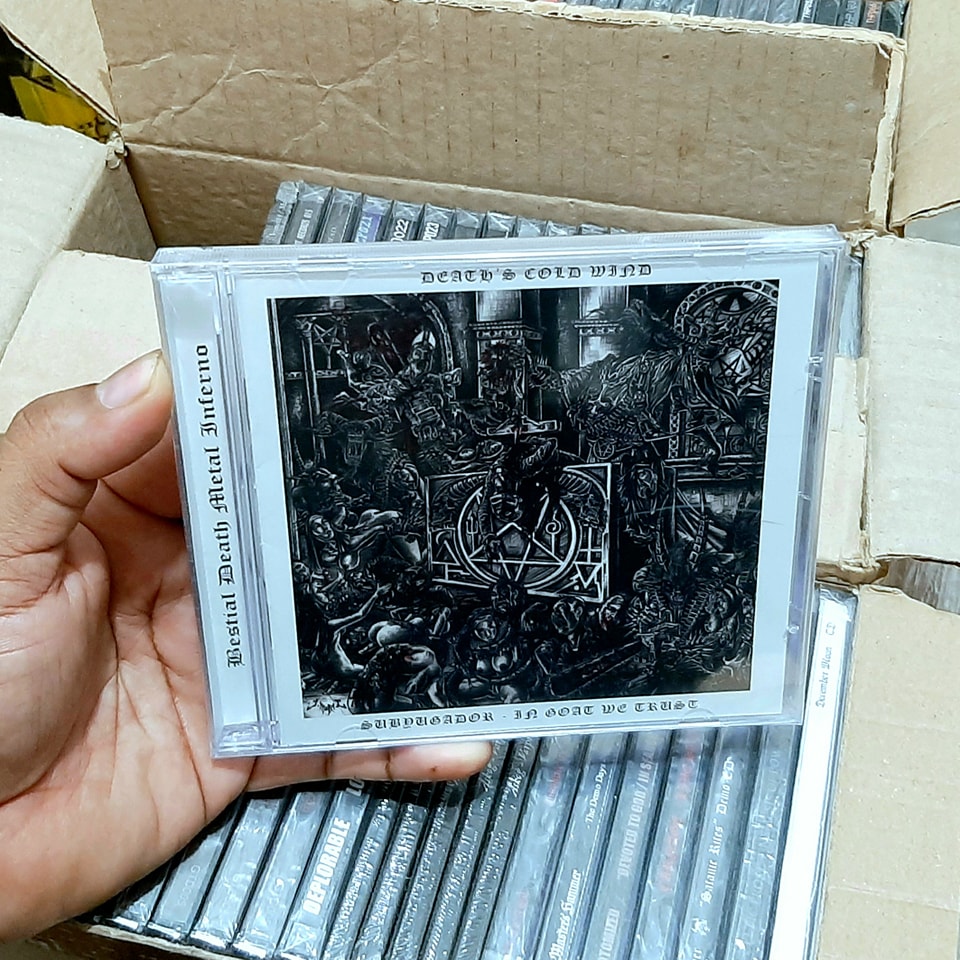 DEATH'S COLD WIND- Subyugador – In Goat We Trust [CD]