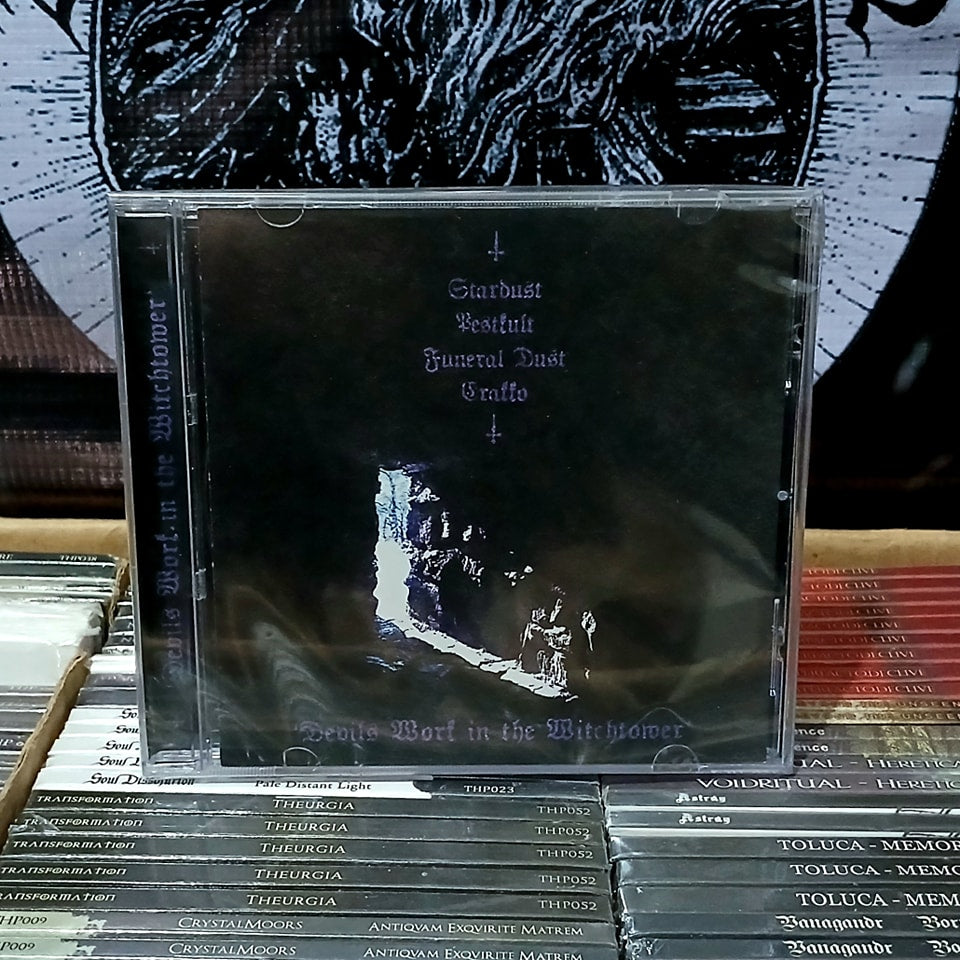 STARDUST / PESTKULT / FUNERAL DUST / ERAKKO - Devils Work in the Witchtower [CD]
