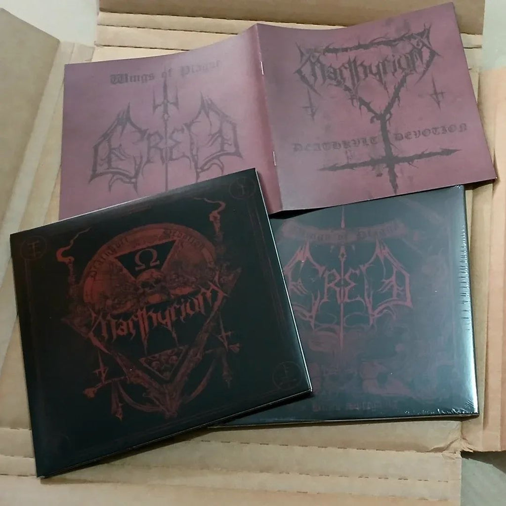 MARTHYRIUM / ERED - Psalms of Plagues & Cult of Death [EP]