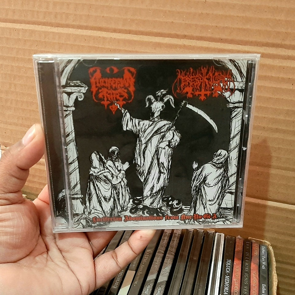 ERESHKIGAL / LUCIFERIAN RITES - Luciferian Abominations from Kur-Nu-Gi-A [CD]
