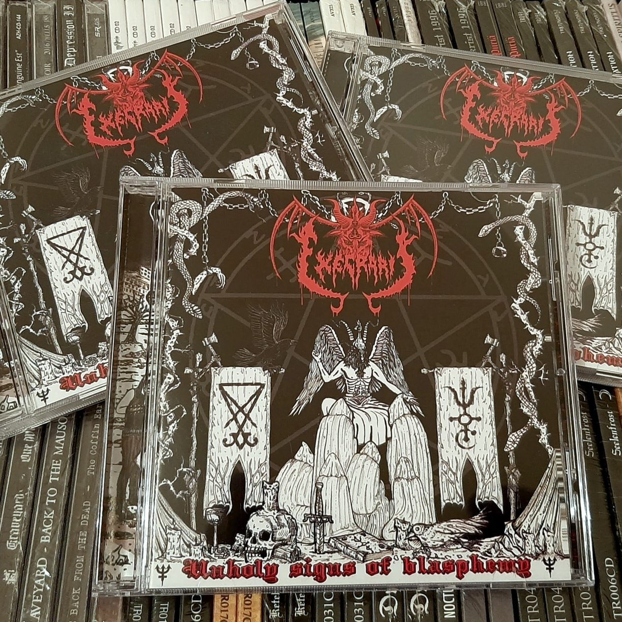 EXECRARIS - Unholy Signs of Blasphemy [CD]