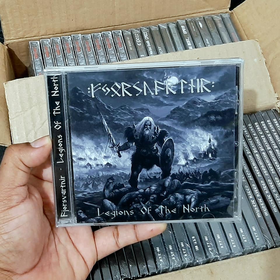 FJORSVARTNIR - Legions of the North [CD]
