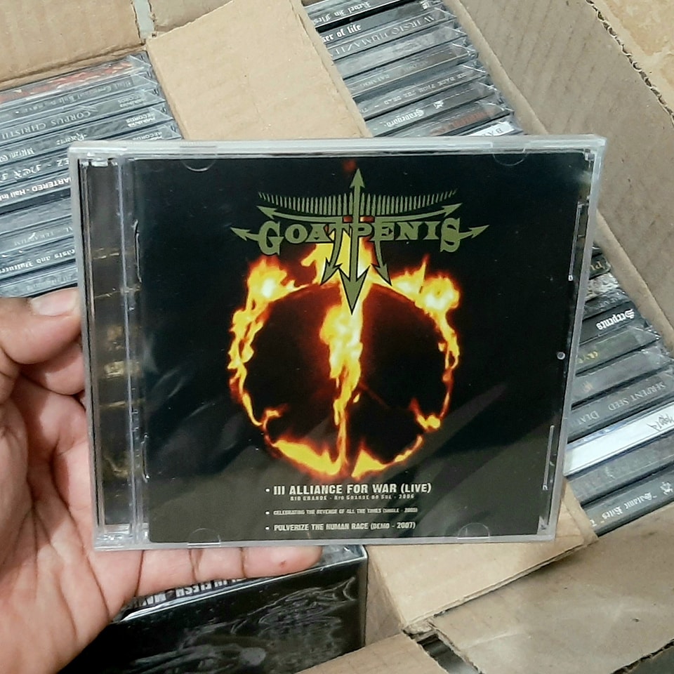GOATPENIS - Pulverize the Human Race / Ill Alliance for War [CD + DVD]