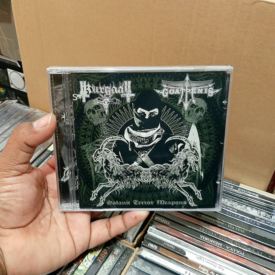 GOATPENIS / KURGALL - Satanic terror weapons [CD]