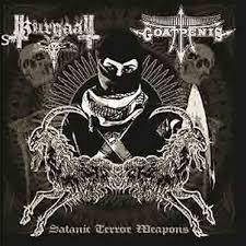 GOATPENIS / KURGALL - Satanic terror weapons [CD]