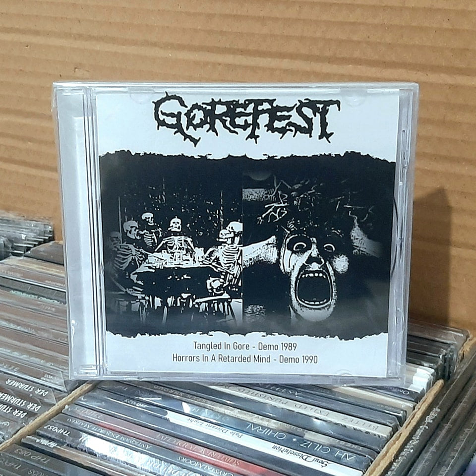 GOREFEST - Tangled Gore (Demo 1989) - Horrors In A Retarded Mind (Demo 1990) [CD]