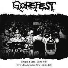 GOREFEST - Tangled Gore (Demo 1989) - Horrors In A Retarded Mind (Demo 1990) [CD]