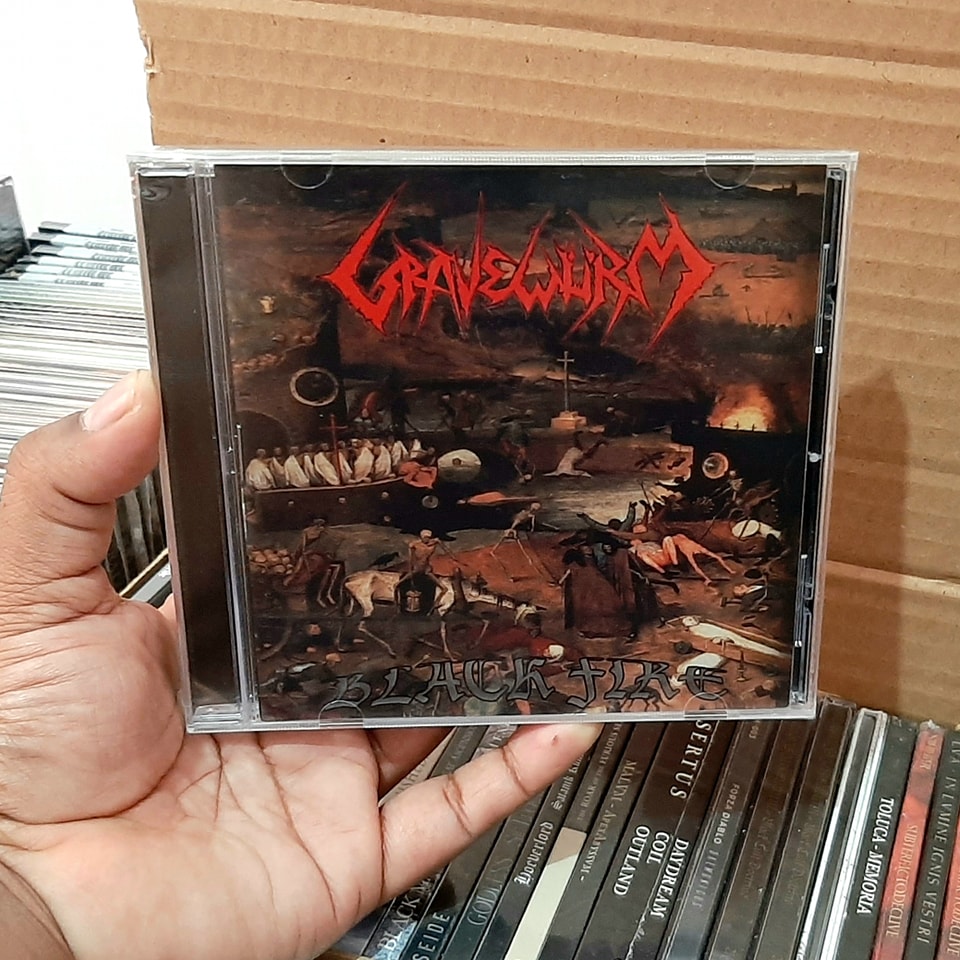 GRAVEWURM - Black Fire [CD]