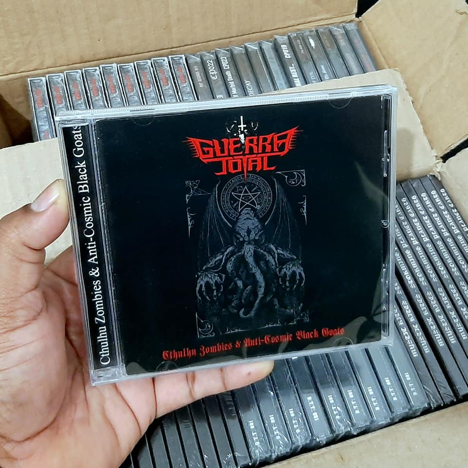 GUERRA TOTAL - Cthulhu Zombies & Anti-Cosmic Black Goats [CD]