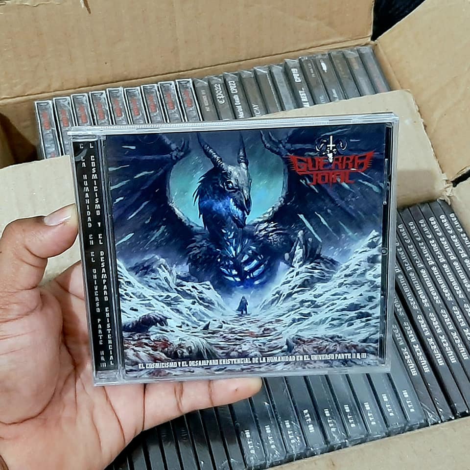 GUERRA TOTAL - El Cosmicismo y el desamparo existencial de la humanidad en el universo Parte I & II [CD]
