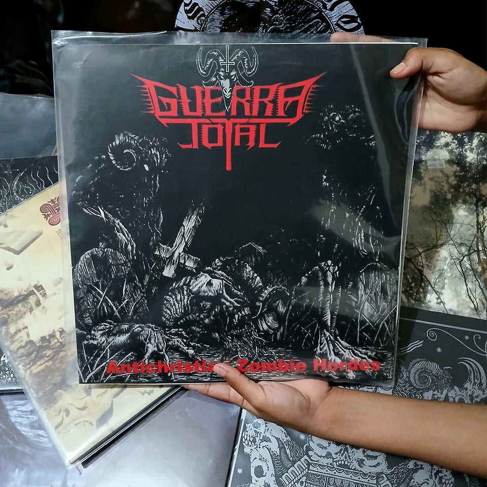 GUERRA TOTAL ‎– Antichristian Zombie Hordes [LP]