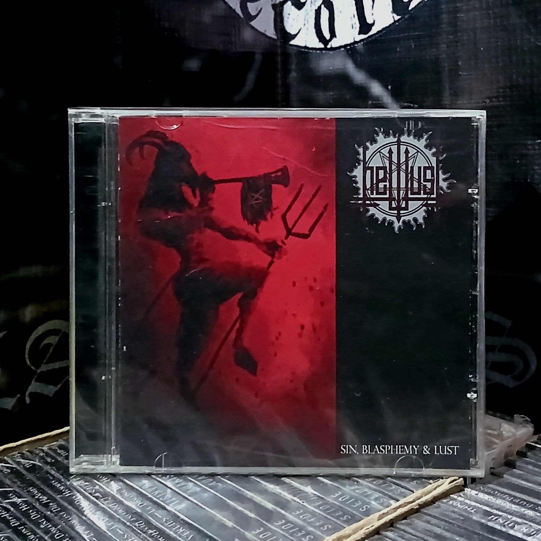 HELLLUST - Sin, Blasphemy & Lust [CD]