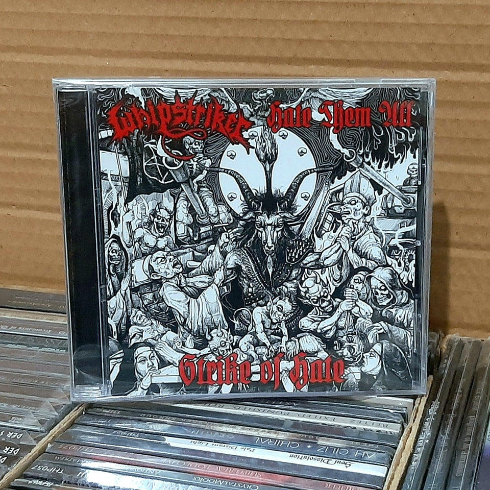 WHIPSTRIKER / HATE THEM ALL - Strike of Hate [CD]