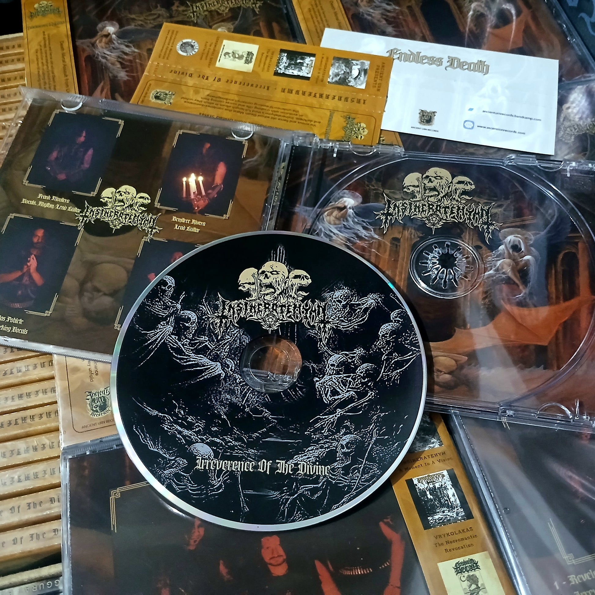 INSINERATEHYMN - Irreverence Of The Divine [CD]