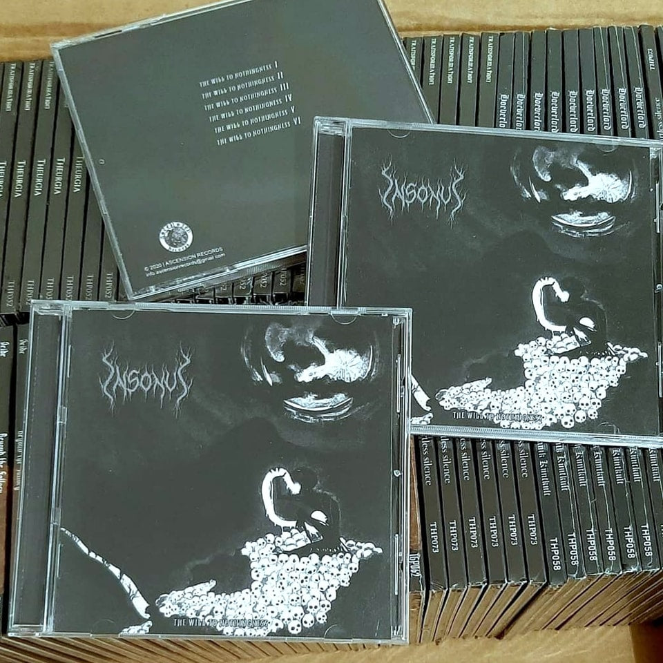 INSONUS - The Will To Nothingness [CD]