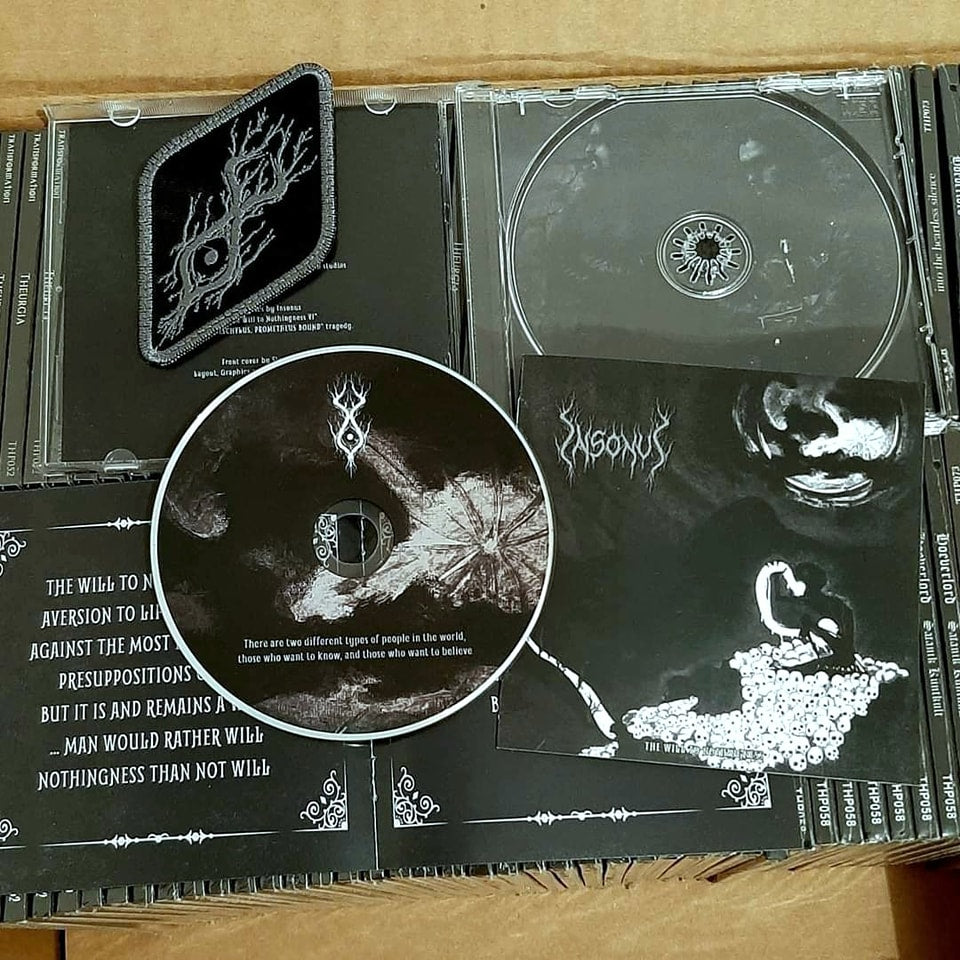 INSONUS - The Will To Nothingness [CD]