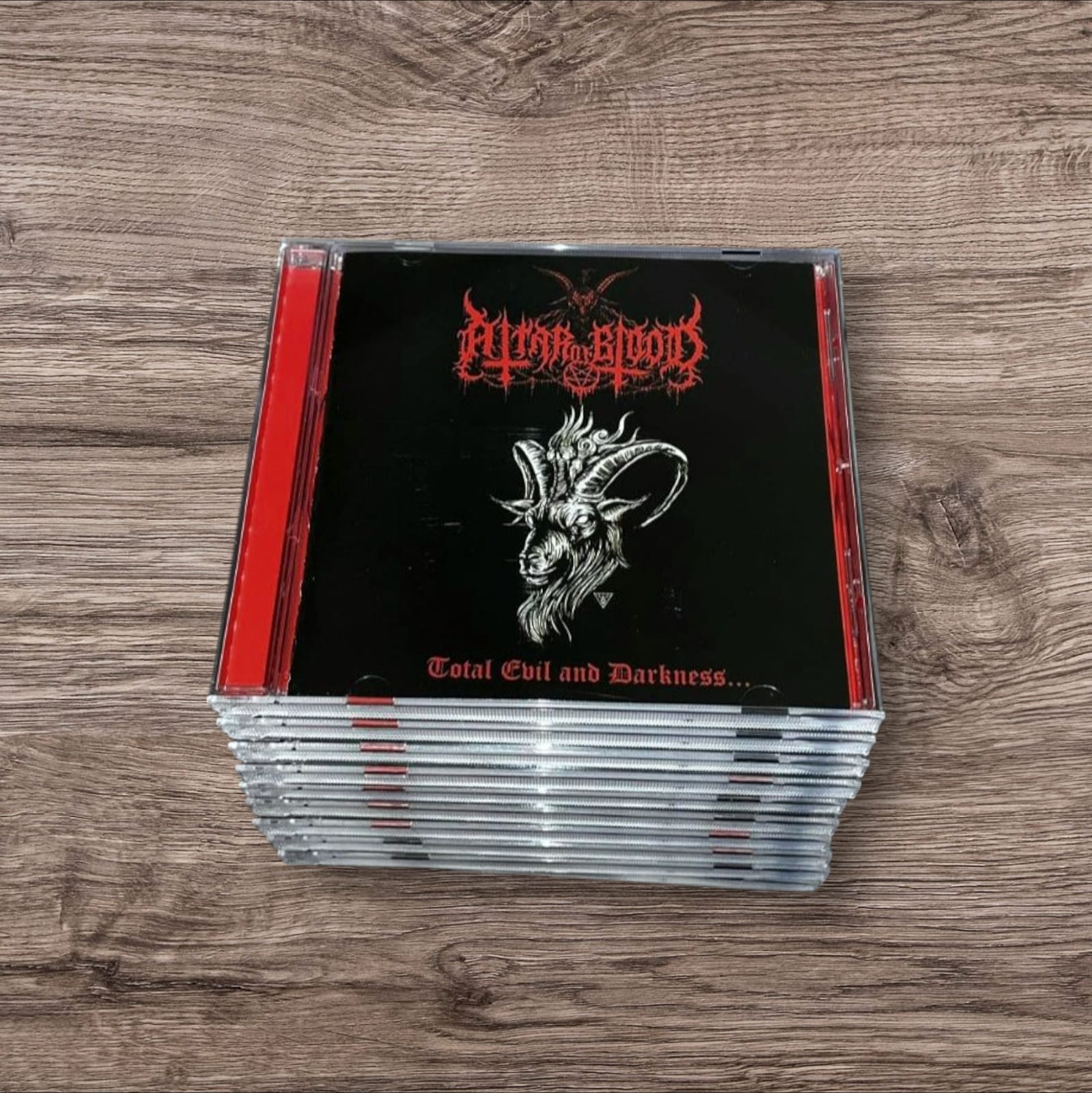 ALTAR OF BLOOD - Total Evil and Darkness... [CD]