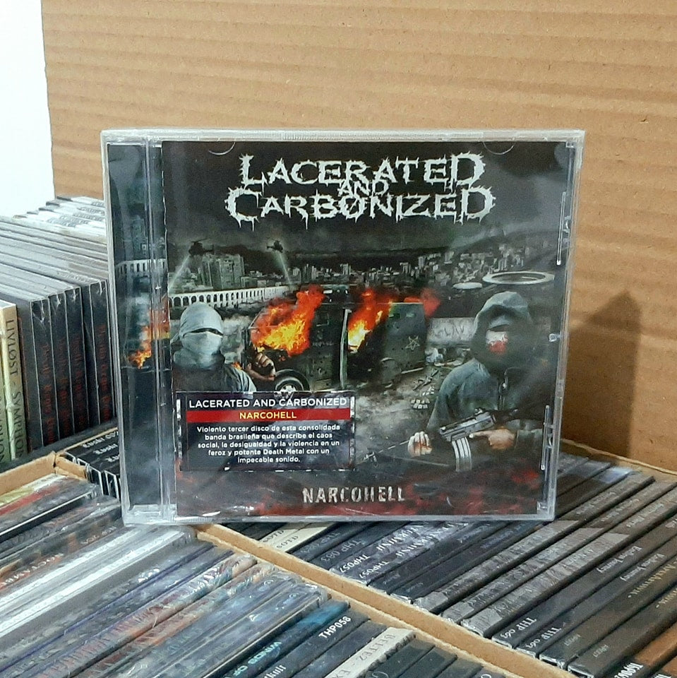 LACERATED AND CARBONIZED - Narcohell [CD]