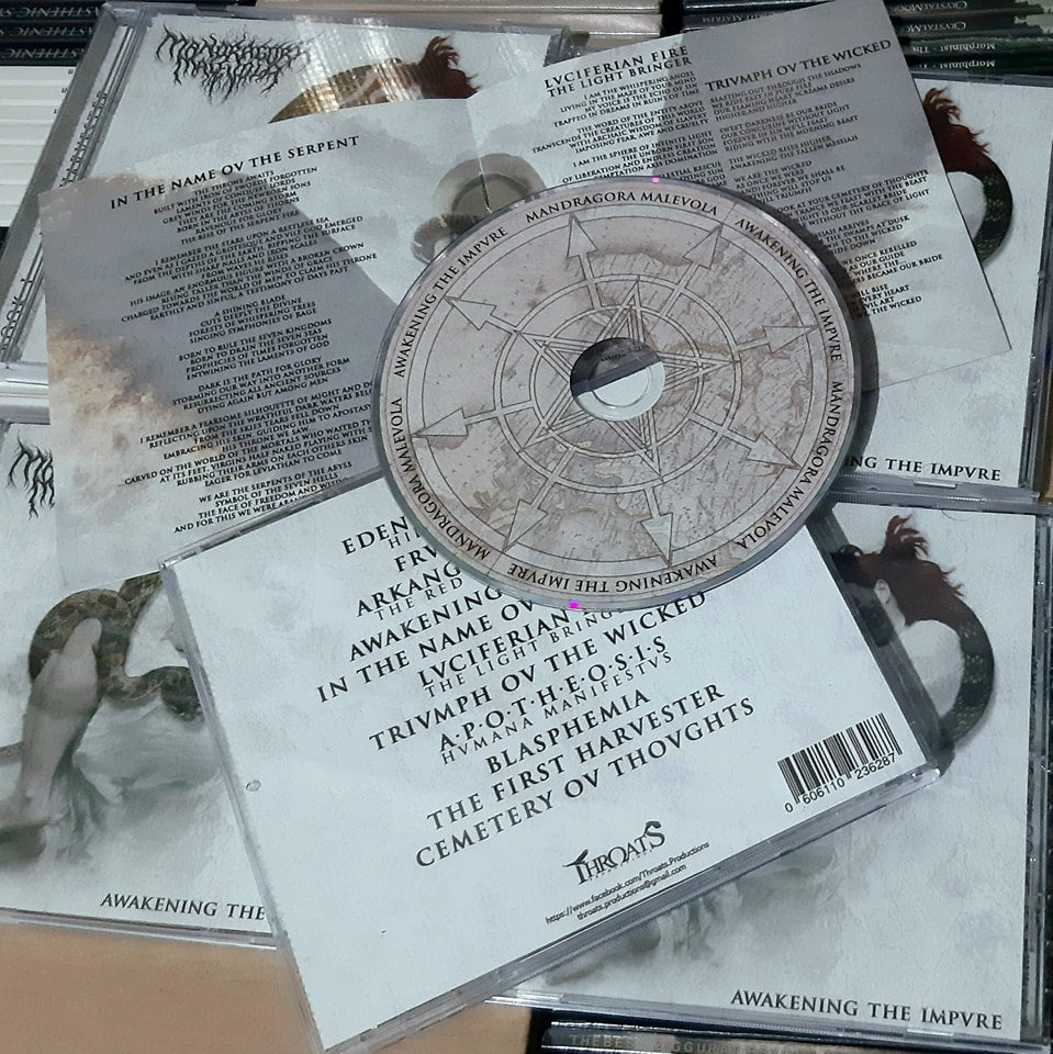 MANDRAGORA MALEVOLA - Awakening the Impvre [CD]