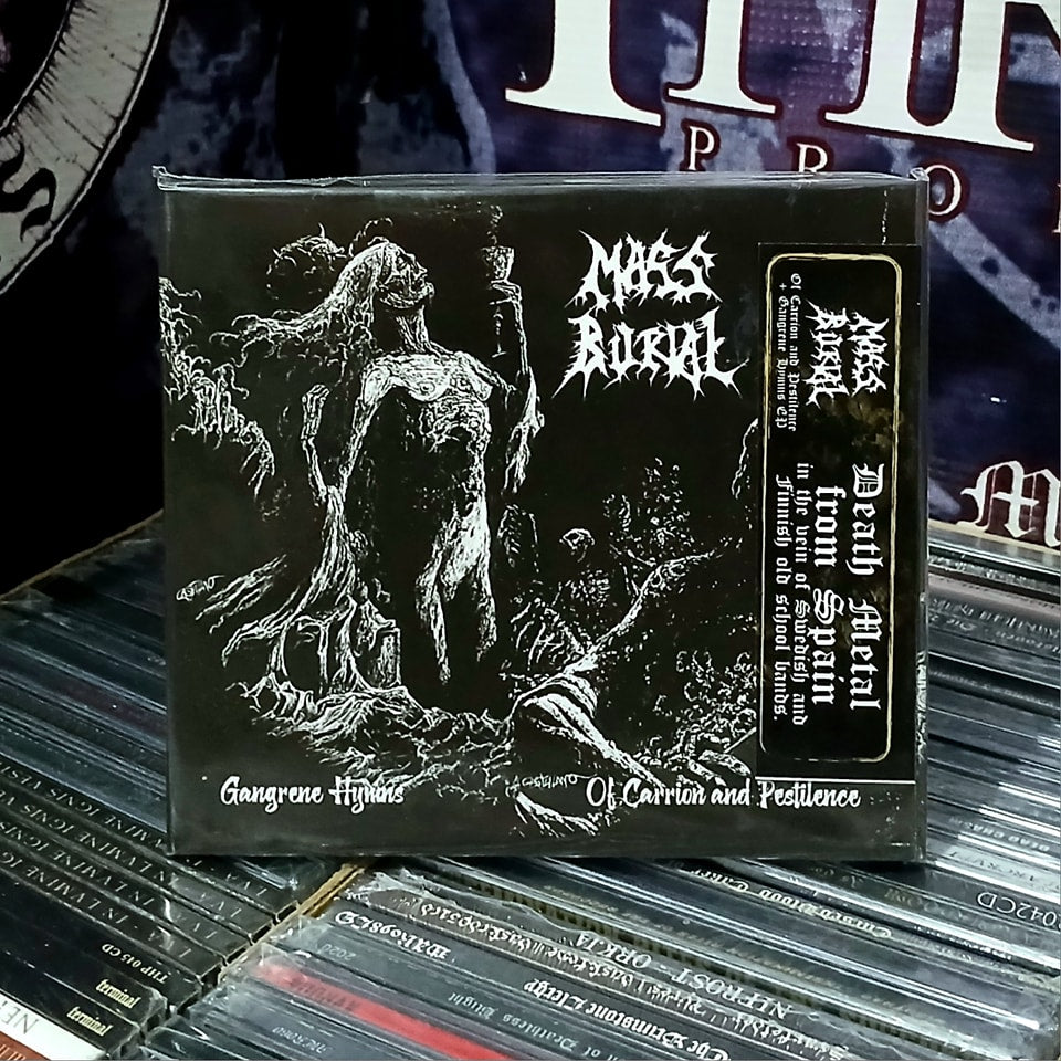 MASS BURIAL - Of Carrion and Pestilence + Cangrene Hymns [DIGI CD]