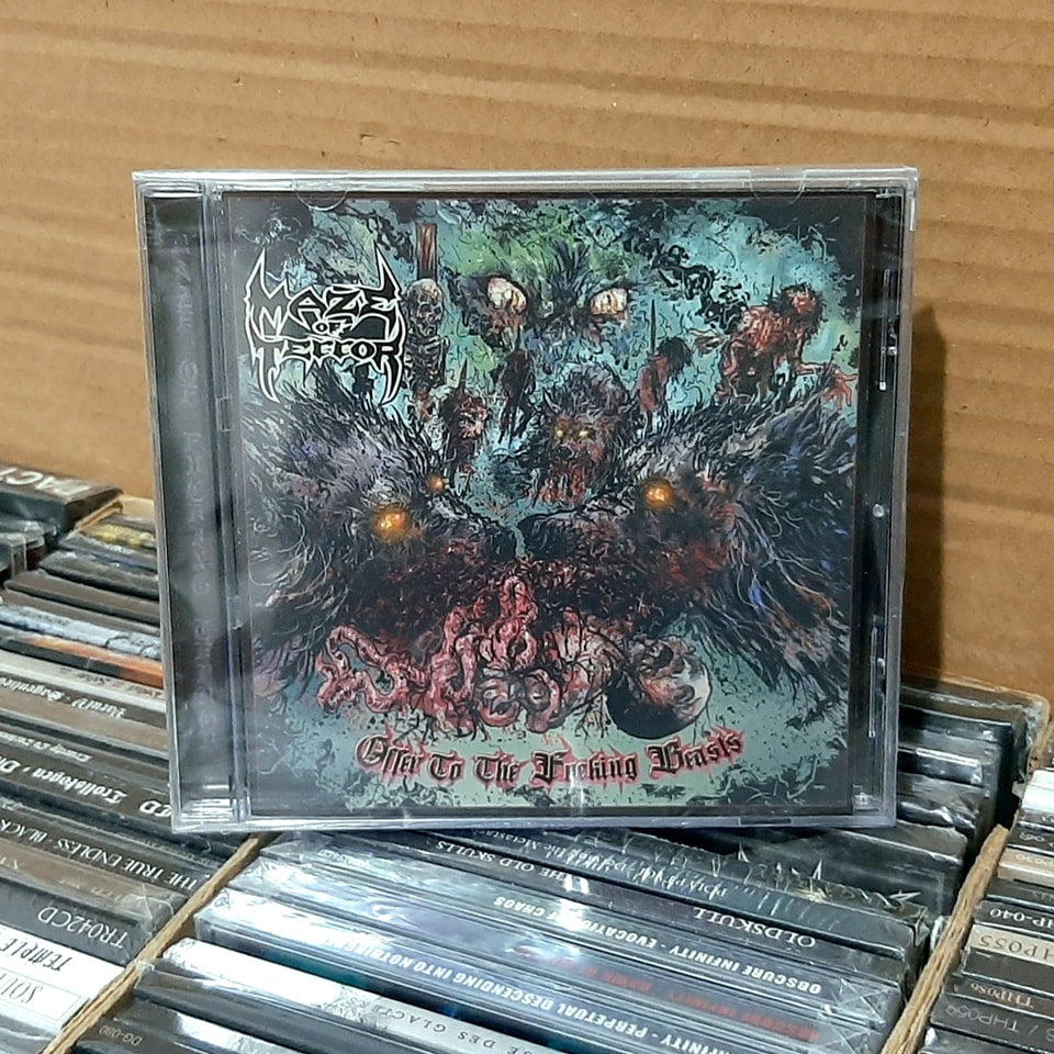 MAZE OF TERROR - Offer To The Fucking Beasts [CD]
