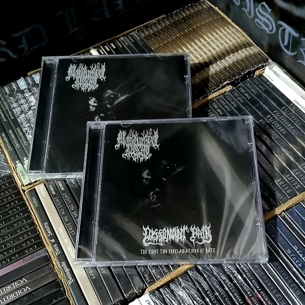 MORTUARIAL AVSHY - Dissonat Path (The First Two Proclamations of Hate) [CD]
