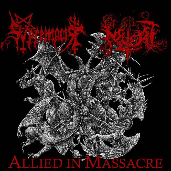 SVPREMACIST / MUERT - Allied In Massacre [CD]