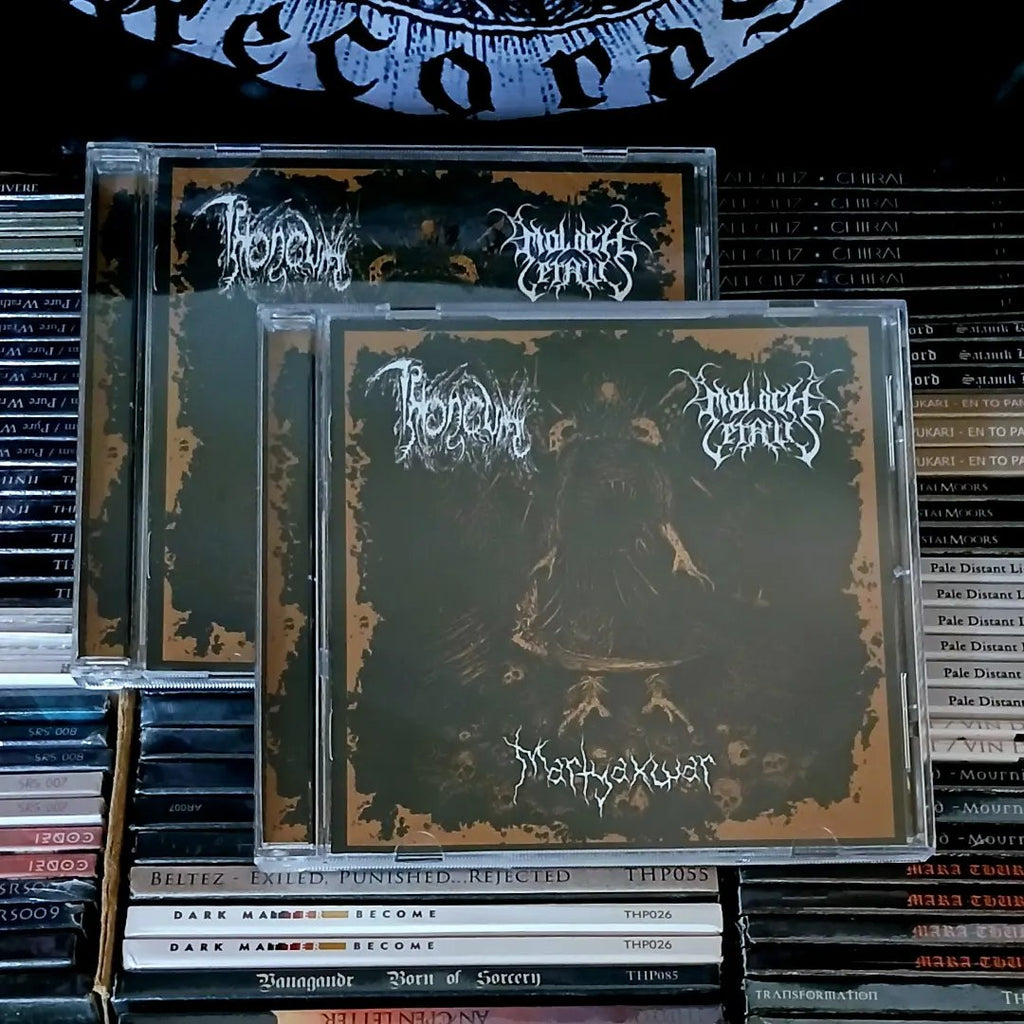 THRONEUM / MOLOCH LETALIS - Martyaxwar [MINI CD]