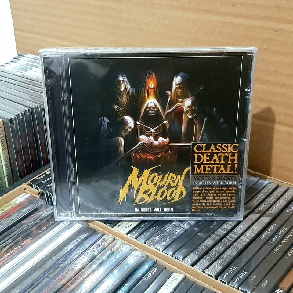 MOURN BLOOD - In Ashes Will Born [CD]