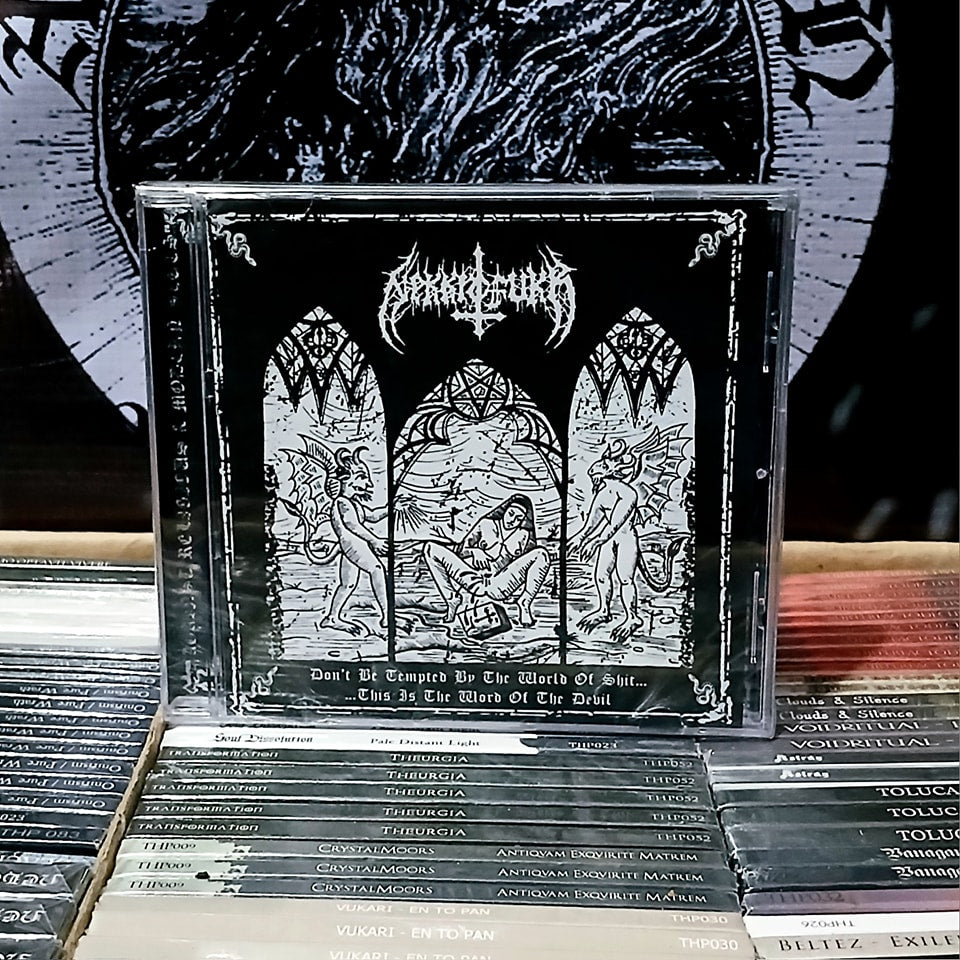 NEKKROFUKK - Don't Be Tempted by the World of Shit... This Is the World of the Devil [CD]
