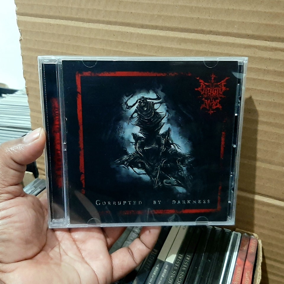 THRONE OV BLOOD - Corrupted By Darkness  [CD]