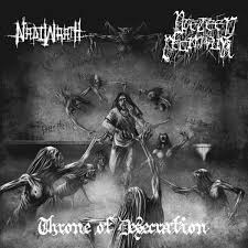 NADIWRATH / PRETEEN DEATHFUK - Throne Of Desecration (Split Album) [CD]